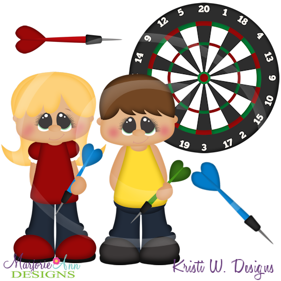 Dart Game SVG Cutting Files Includes Clipart - Click Image to Close